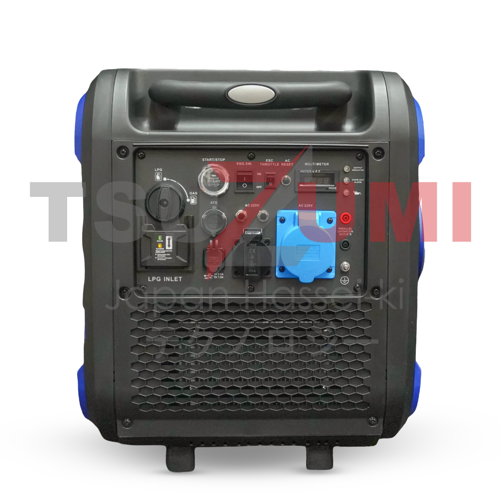 Genset 8 Kva 6000 Watt Silent Inverter Dual Fuel LPG & Bensin TIG8500ISE